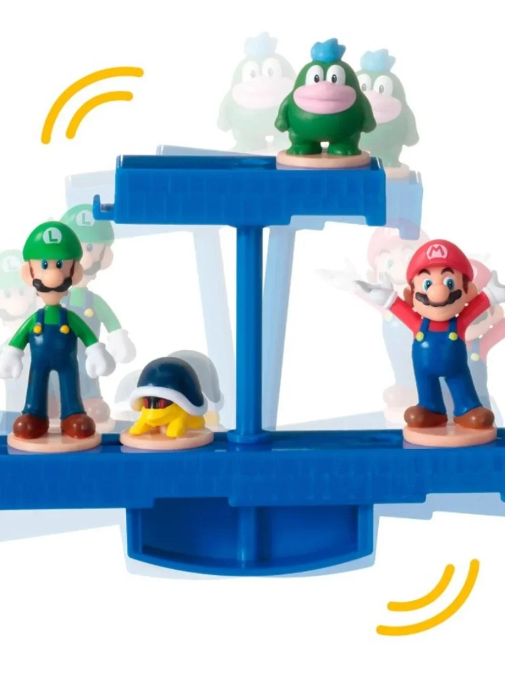 Epoch Games Super Mario Bros. Balancing Game Tabletop Skill Game w/ Collectible